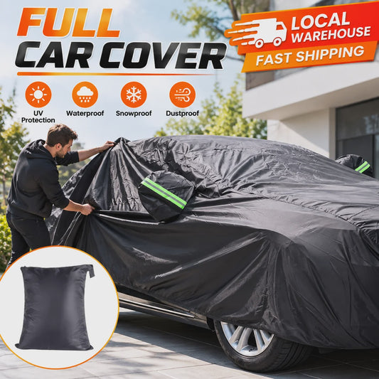 Universele Autohoes XXL/XL - Waterdicht, Sneeuw- en UV-bestendig