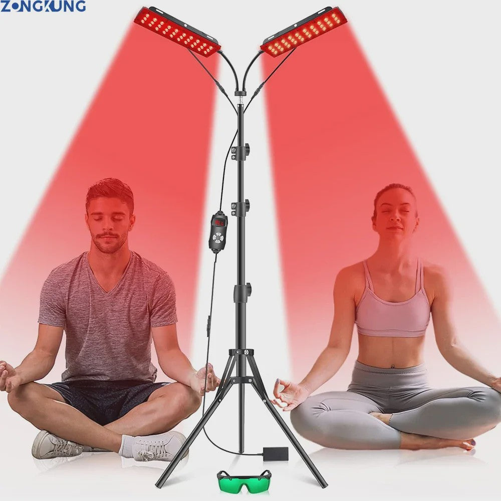 Professionele Roodlichttherapie Lamp 660nm & 850nm voor Huidverzorging en Pijnverlichting