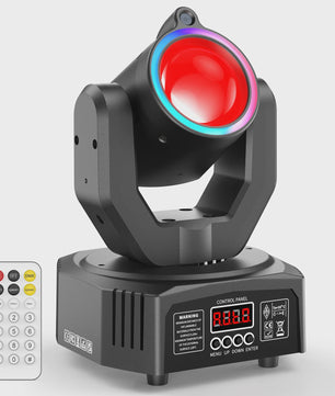 U'King Mini 30W Moving Head Spot Beam LED 4IN1 RGBW Strobe DMX Geluidsgestuurd DJ Verlichting