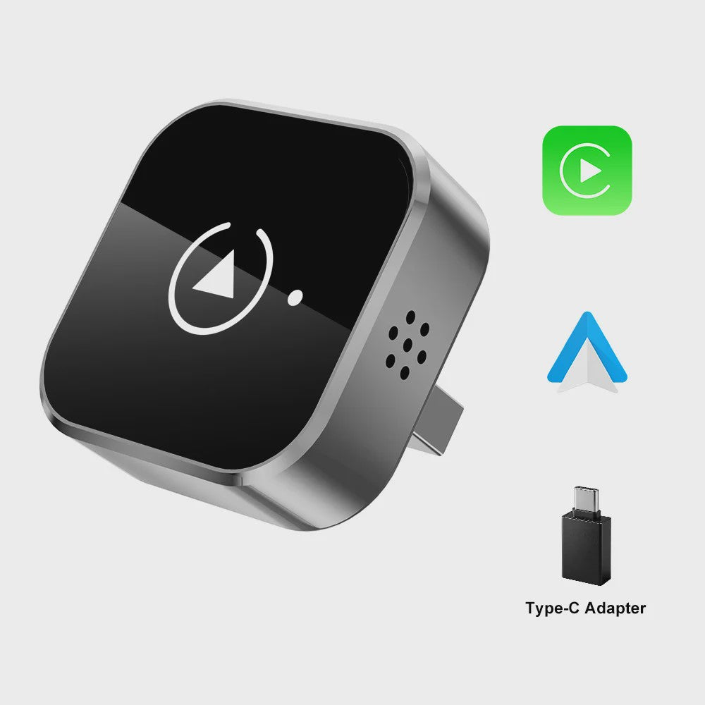 Draadloze CarPlay & Android Auto Adapter: Upgrade je autoradio met Plug & Play gemak