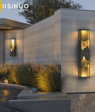 Moderne LED Buiten Wandlamp Waterdicht - Stijlvolle Verlichting voor Tuin en Terras