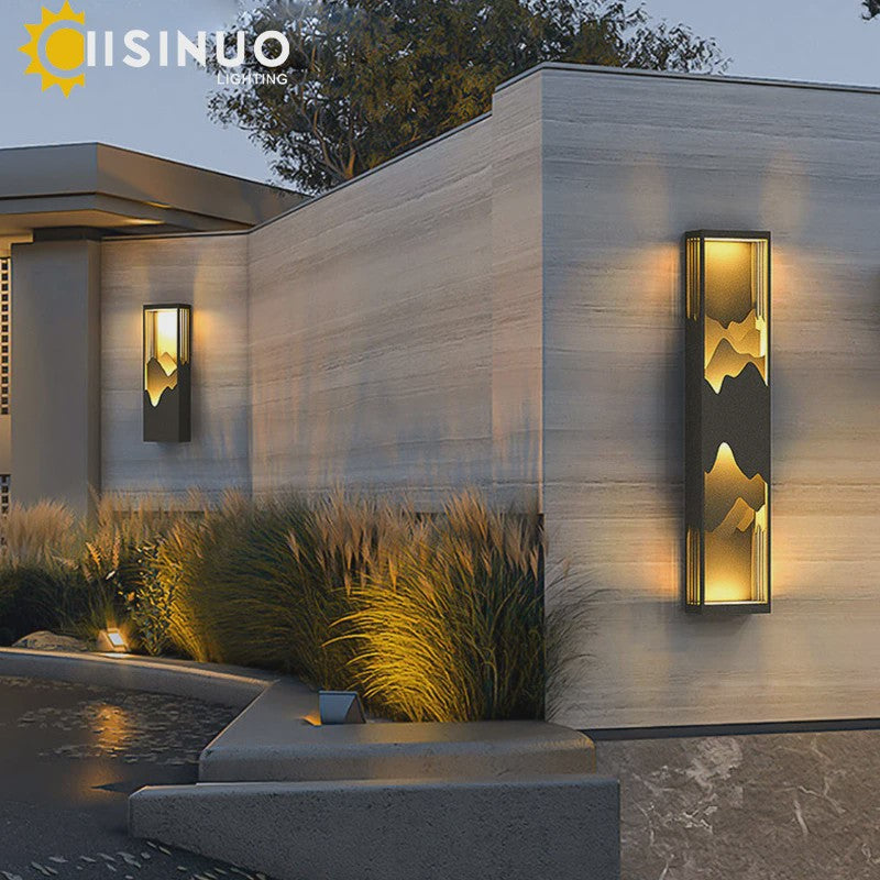 Moderne LED Buiten Wandlamp Waterdicht - Stijlvolle Verlichting voor Tuin en Terras