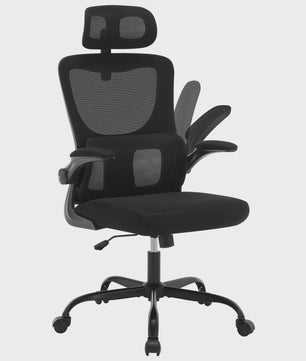 Ergonomische Bureaustoel Mesh met Hoofdsteun en Kantelfunctie - Comfortabel Werken