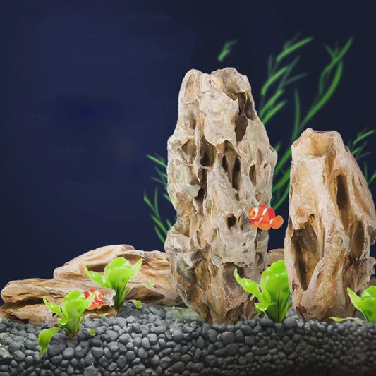 Natuurlijke Aquarium Decoratie Stenen - Microporeus & Plantvriendelijk