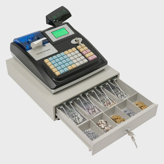 Elektrastatische Kassaregister met Dubbel Scherm & Thermische Printer
