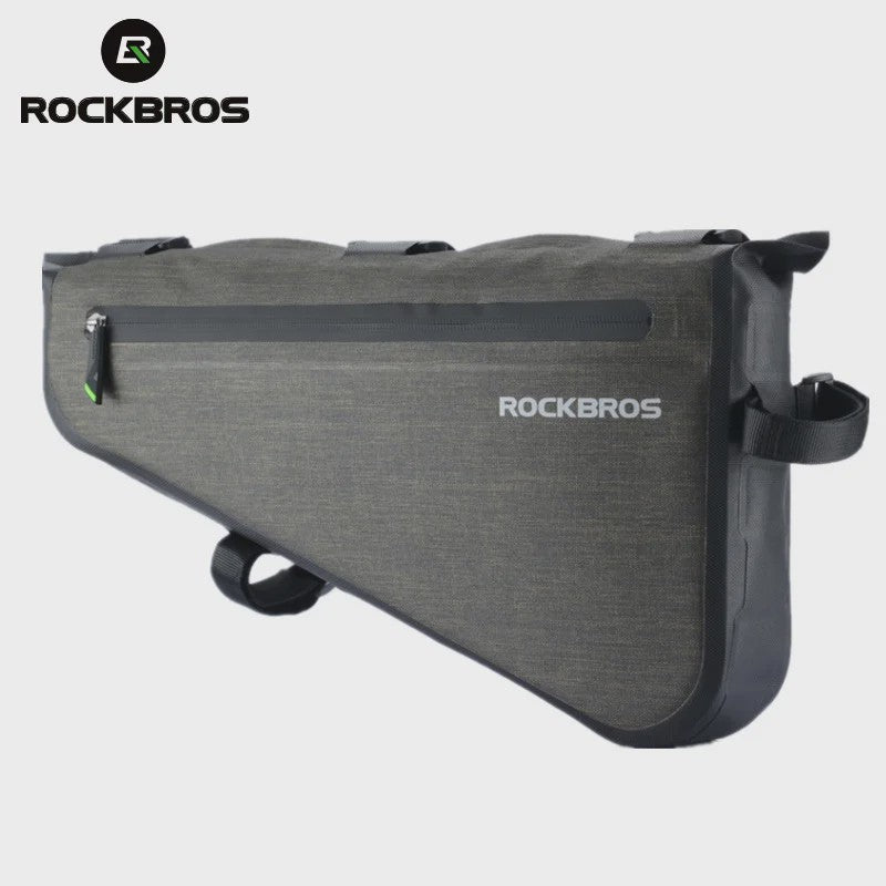 ROCKBROS 8L Fietstas Frame Driehoek Tas - Waterdicht, Reflecterend & Verstelbaar