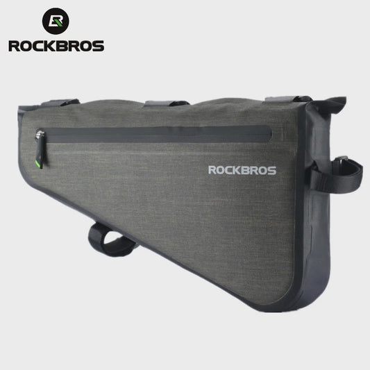 ROCKBROS 8L Fietstas Frame Driehoek Tas - Waterdicht, Reflecterend & Verstelbaar