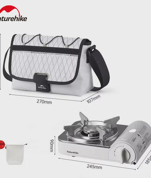 Naturehike Mini Camping Gasfornuis 2.2KW - Ultralicht & Draagbaar