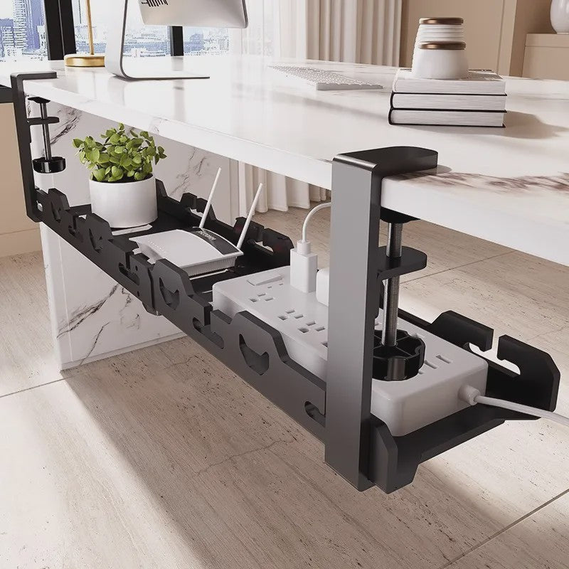 Onderbouw Kabelgoot Metaal - Bureau Kabelmanagement Tray voor Thuis & Kantoor