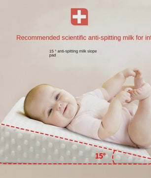 Baby Anti Spuug Kussen: Verhoogd Neopreen Kussen voor Pasgeborenen - Ademend & Antislip