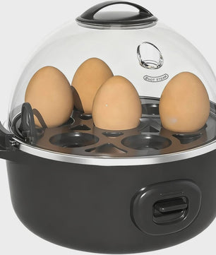 Multifunctionele Eierkoker voor 7 Eieren - Zacht, Medium, Hardgekookt & Omelet