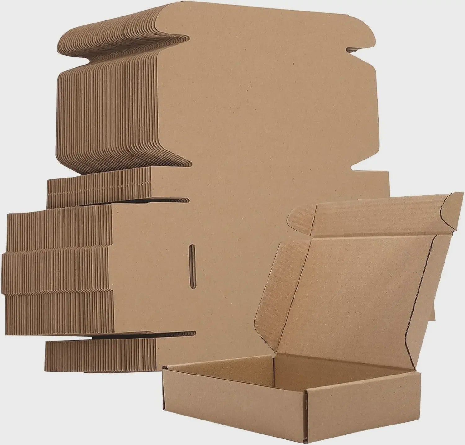 Set van 10 of 20 Bruine Kartonnen Verzenddozen & Mailers - Stevig Kraftpapier