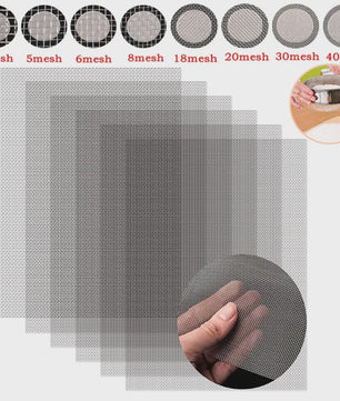 Roestvrij Staal Filterdoek - 304 Metaal Gaas - Diverse Mesh Groottes