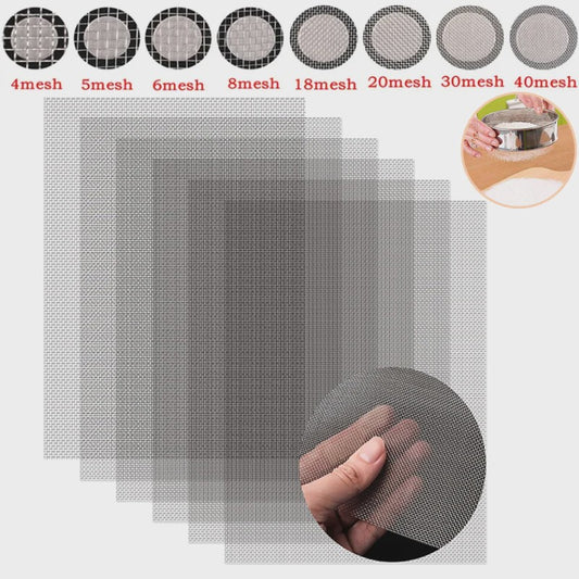 Roestvrij Staal Filterdoek - 304 Metaal Gaas - Diverse Mesh Groottes