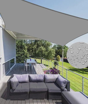 Waterdicht UV-bestendig Schaduwdoek 300D Polyester - Zonwering voor Tuin, Terras & Auto