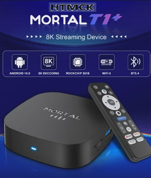 8K Smart TV Box met Rockchip RK3518, 8GB RAM, 128GB ROM, WiFi 6 & Bluetooth 5.4
