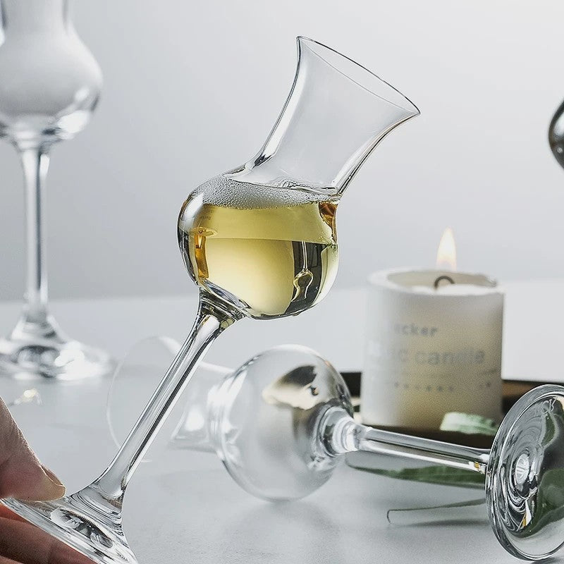Elegante Kristallen Proefglazen - Whisky, Wijn, Likeur & Champagne
