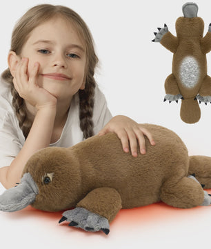 Magnetron Knuffel Vriendje Platvogel XXL - Warmte & Knuffelplezier