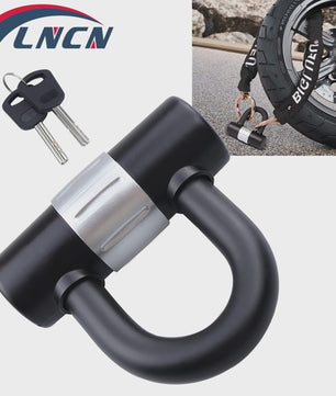 Heavy Duty U-Lock 16mm Fiets & Motor - Anti-diefstal Sluiting met 2 Sleutels
