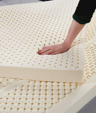 100% Natuurlijk Latex Matras uit Thailand - Dikke Topper voor Huis & Slaapzaal - 1.5m & 1.8m