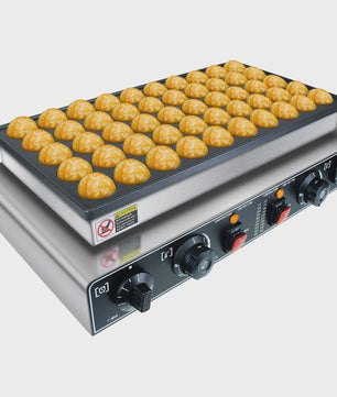Professionele Poffertjesplaat Elektrisch - 50 Stuks Non-stick