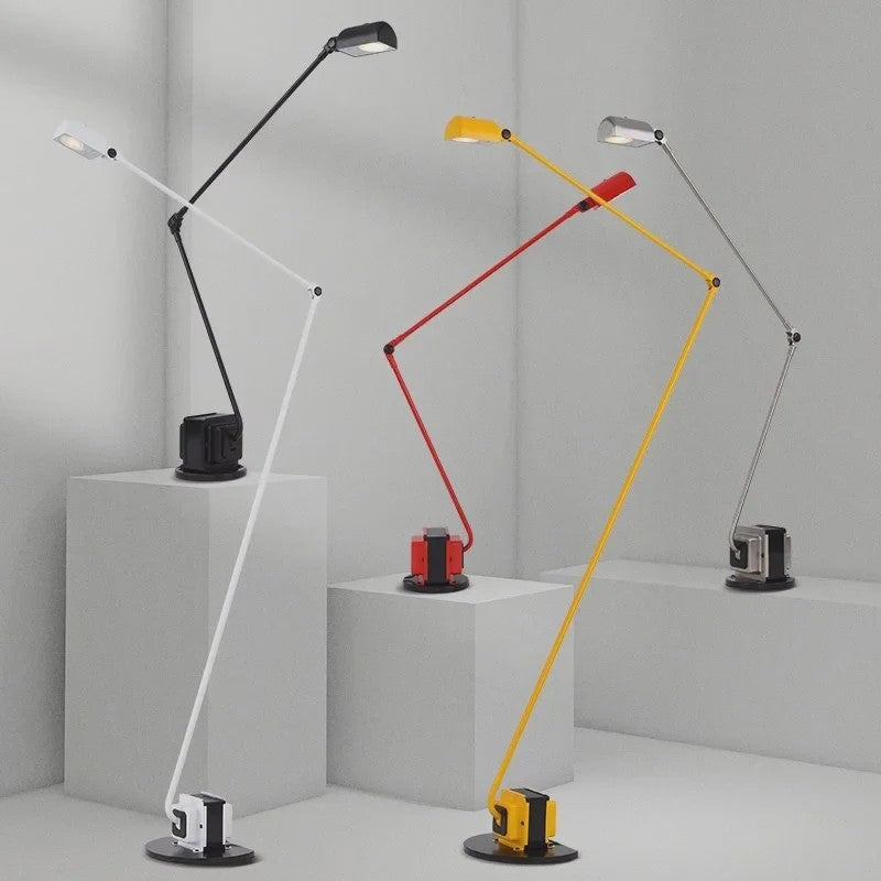 Moderne Metalen Vloerlamp met LED - Stijlvolle Verlichting voor Woonkamer, Hotel & Meer
