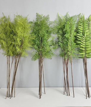 Realistische Kunstvaren Takken - Handgemaakt & Elegant Groen Decor