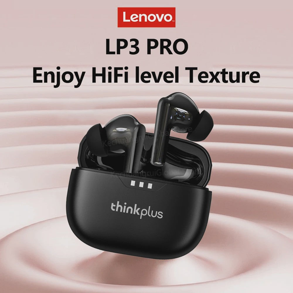 Lenovo LP3 Pro Draadloze Oordopjes met Bluetooth 5.3: HIFI Geluid, Ruisonderdrukking & Lage Latency