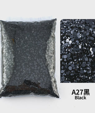 Resin Strass Steentjes Platte Achterkant - 2-6mm - Nail Art & Decoratie