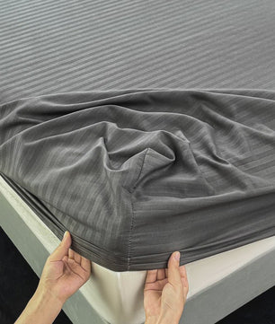 Zachte Hoeslaken met Elastische Band - Effen Kleur - 90-180x200cm