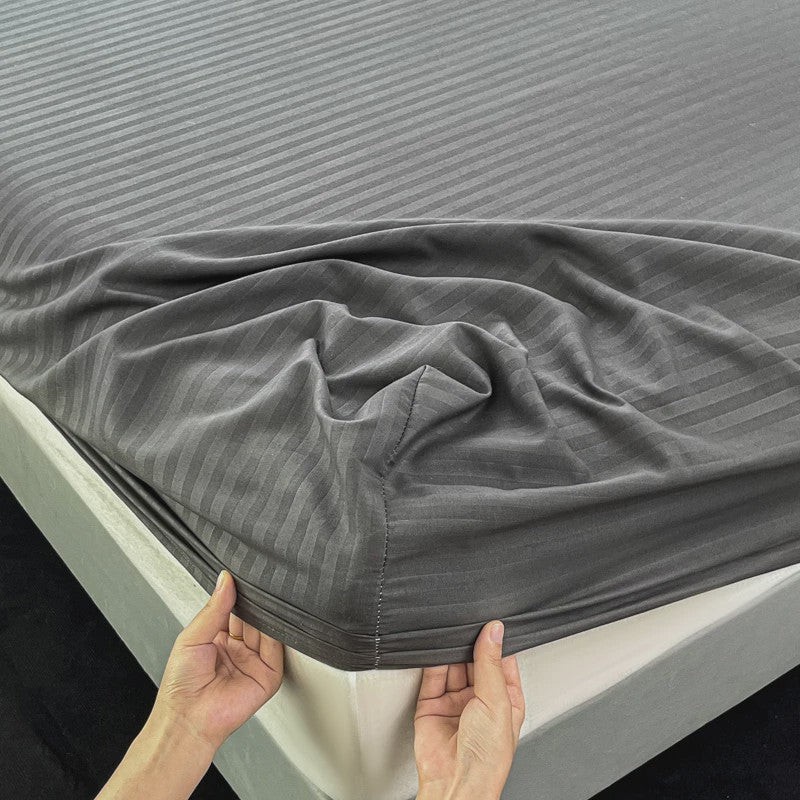 Zachte Hoeslaken met Elastische Band - Effen Kleur - 90-180x200cm