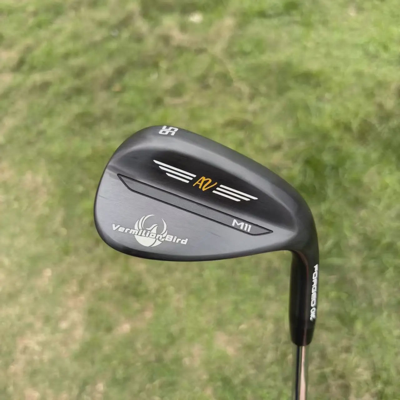 Vermilion Bird Forged Golf Wedge - Soft Carbon Steel, CNC Milled, Spin & Bounce Control
