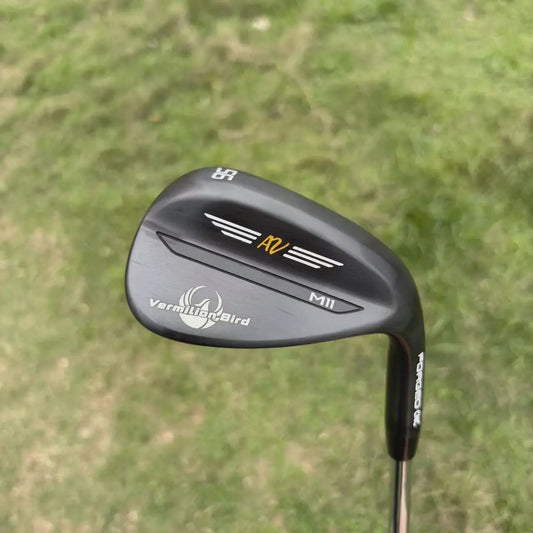 Vermilion Bird Forged Golf Wedge - Soft Carbon Steel, CNC Milled, Spin & Bounce Control