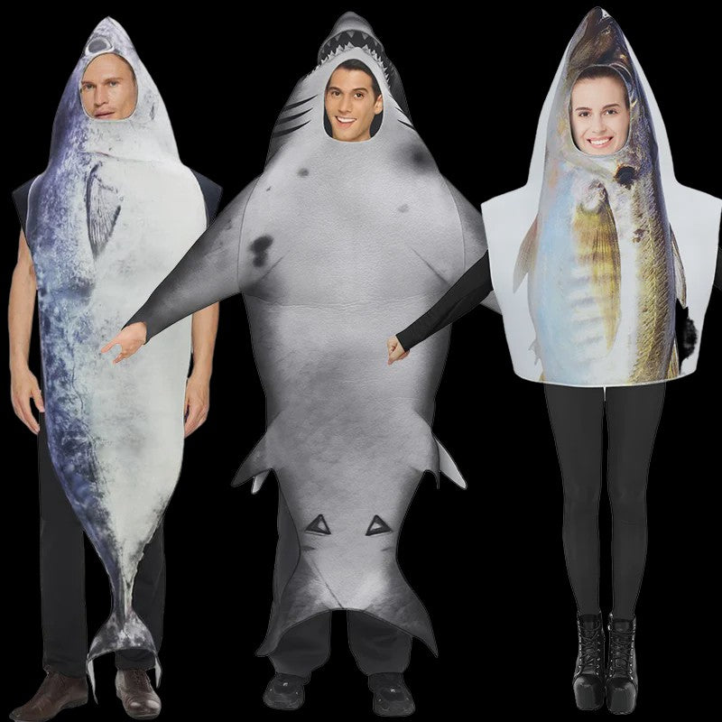 Uniek Vis Kostuum - Perfect voor Feestjes, Carnavals en Optredens