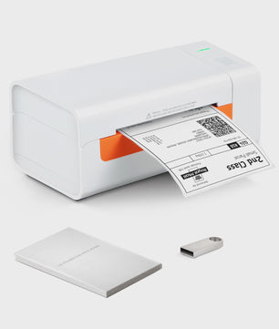 Professionele Thermische Labelprinter - 203 DPI USB Desktop Printer voor Verzending & Barcodes