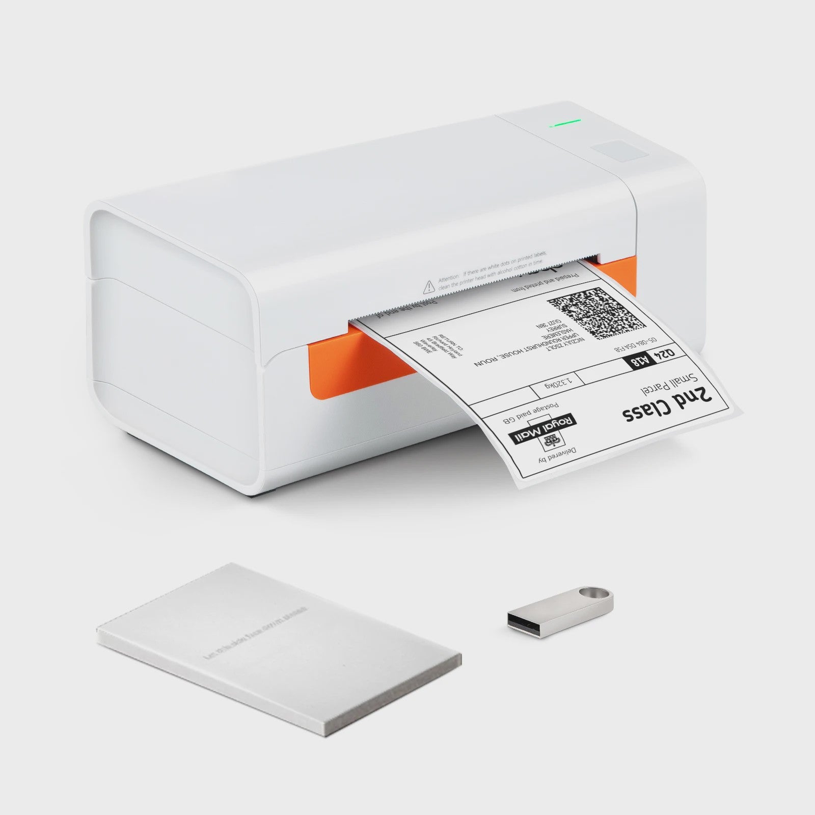 Professionele Thermische Labelprinter - 203 DPI USB Desktop Printer voor Verzending & Barcodes