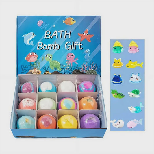 Badbommen voor Kinderen met Verrassing en Dieren Speelgoed - Cadeauset