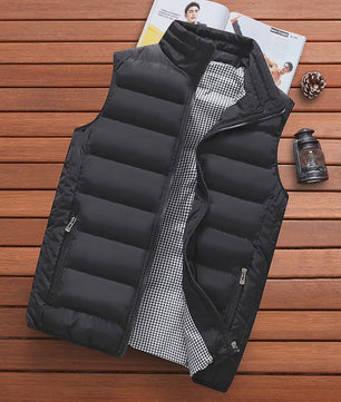 Herfst & Winter Heren Gilet - Winddicht, Warm en Casual Vest