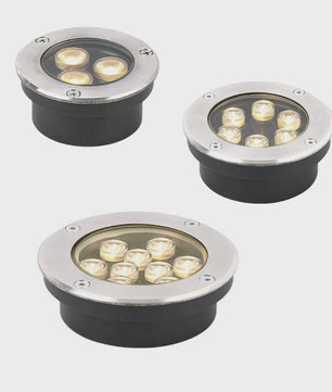 Waterdichte LED Grondspot 6W/10W/12W - Vierkante Tuinverlichting Buiten