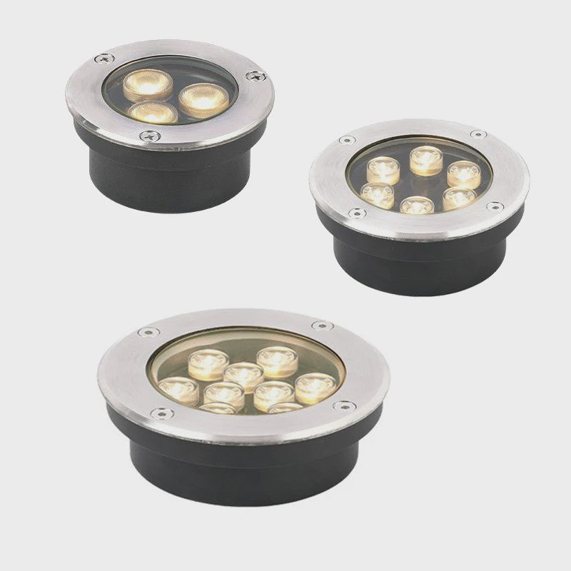 Waterdichte LED Grondspot 6W/10W/12W - Vierkante Tuinverlichting Buiten