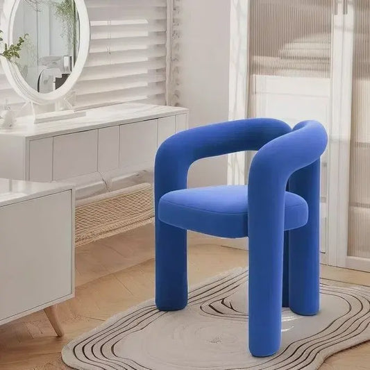 Luxe Fluweel Fauteuil - Zacht, Ademend & Stijlvol voor Salon of Woonkamer