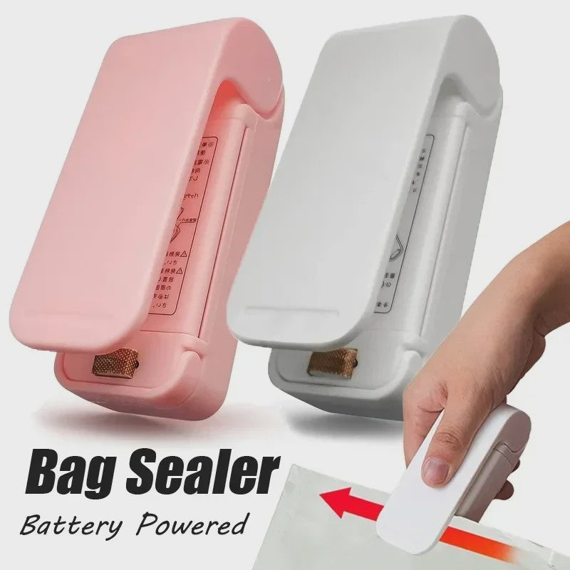 Draagbare Mini Heat Sealer - Sluit Plastic Zakken Snel en Gemakkelijk