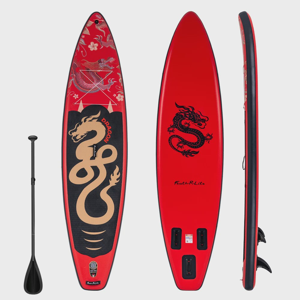 Feath-R-Lite SUP Board 350x84x15cm - Opblaasbaar Paddle Board met 180KG+ Draagkracht