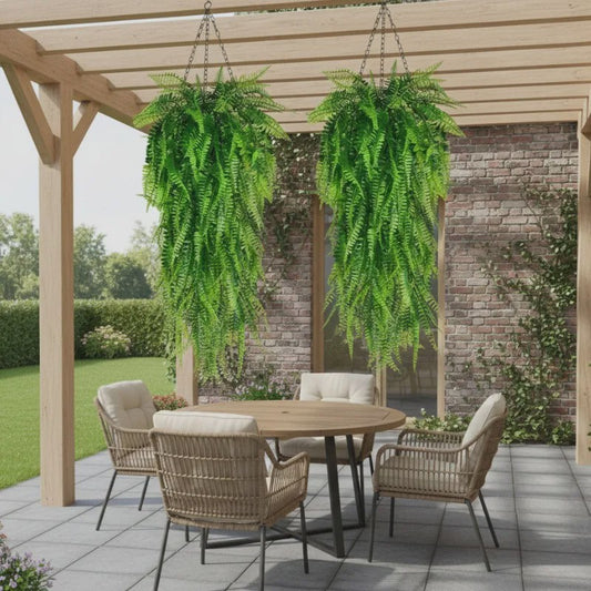 Hangende Kunstvaren Plant - Decoratieve Kunstplant voor Binnen & Buiten