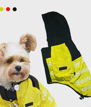 Waterdichte Hondenjas met Capuchon - Reflecterend & Verstelbaar - Voor Kleine tot Grote Honden