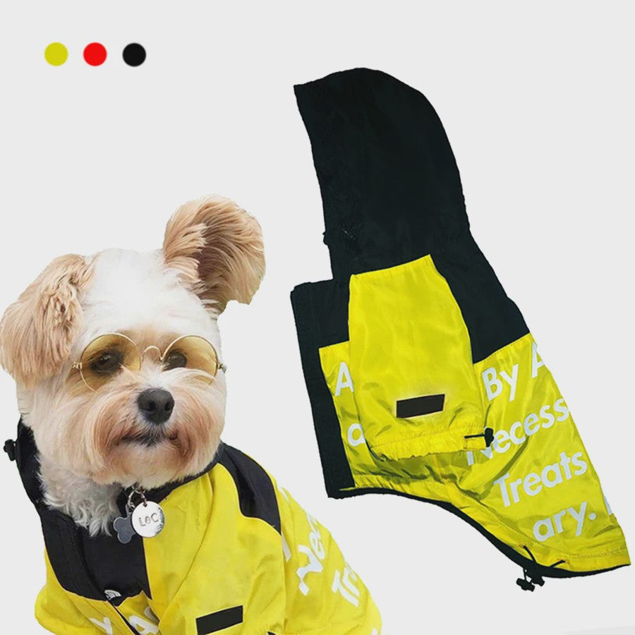 Waterdichte Hondenjas met Capuchon - Reflecterend & Verstelbaar - Voor Kleine tot Grote Honden