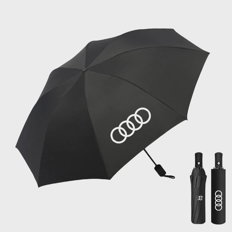 Automatische Vouwparaplu met UV-bescherming en Luxe Audi Logo
