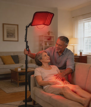 Roodlichttherapie Apparaat met Stand & Wrap - 660nm/850nm voor Huid & Pijnverlichting