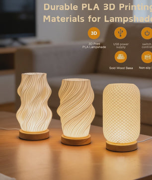 Nordic LED Tafellamp met 3 Kleurtemperaturen & USB-aansluiting