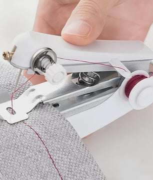 Mini Hand Naaimachine - Draagbaar & Compact voor Snelle Kledingreparaties